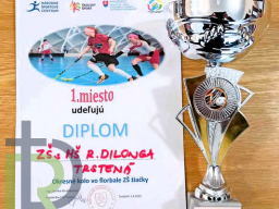 OK FLORBAL DIEVČAT 1. miesto